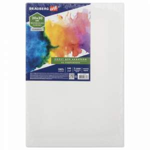 Холст грунтованный на подрамнике BRAUBERG ...